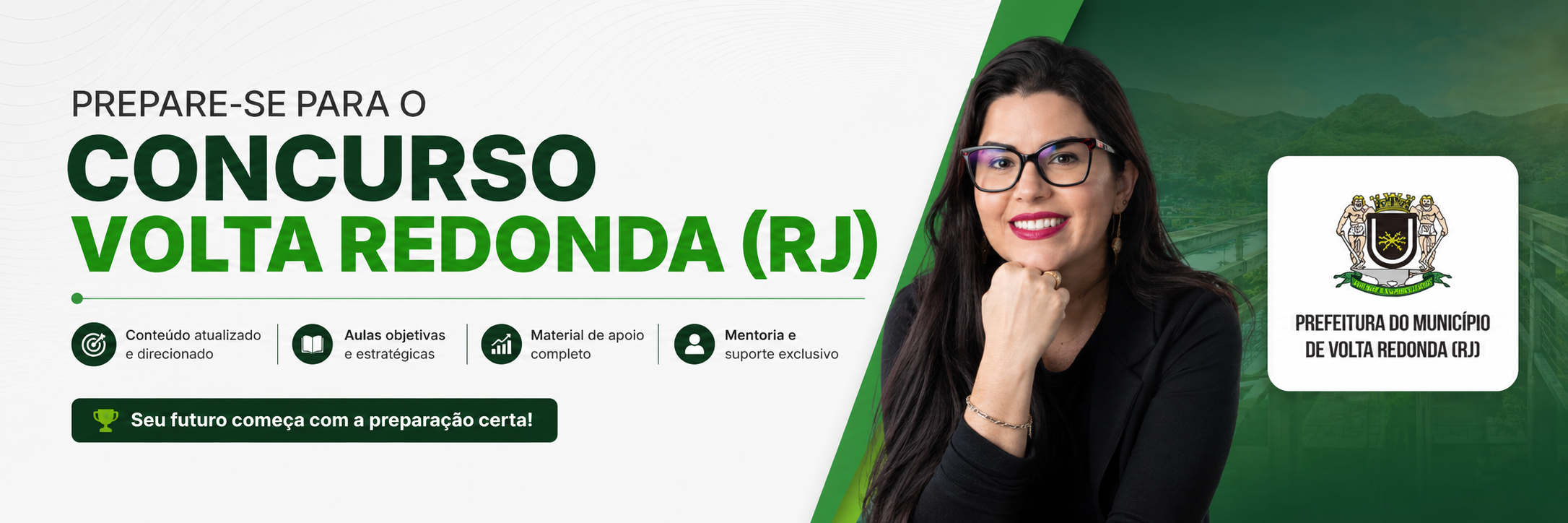Concurso Volta Redonda RJ — Fernanda Barboza